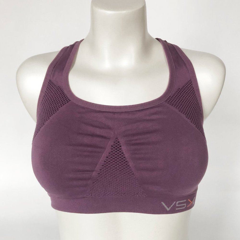 Victoria's Secret VSX Purple Racerback Sports Bra